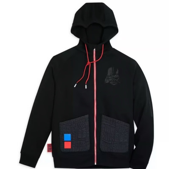 Star Wars Darth Vader zip-front hoodie sweater